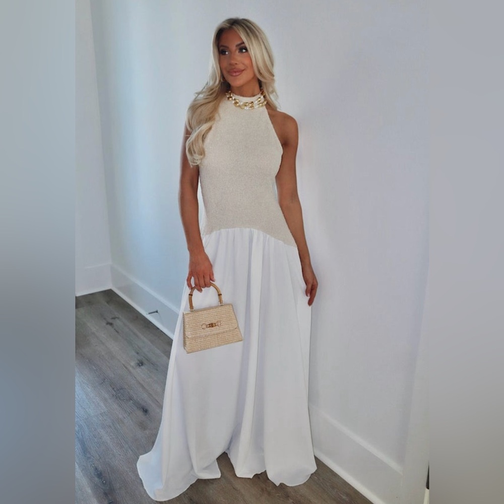 Natalie Maxi Dress- Natural